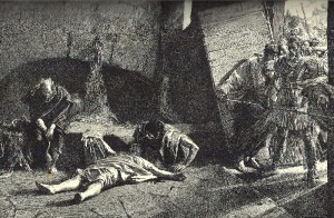Kaempfer. Death of Nero.
