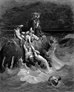 Gustave Dore. The Deluge.